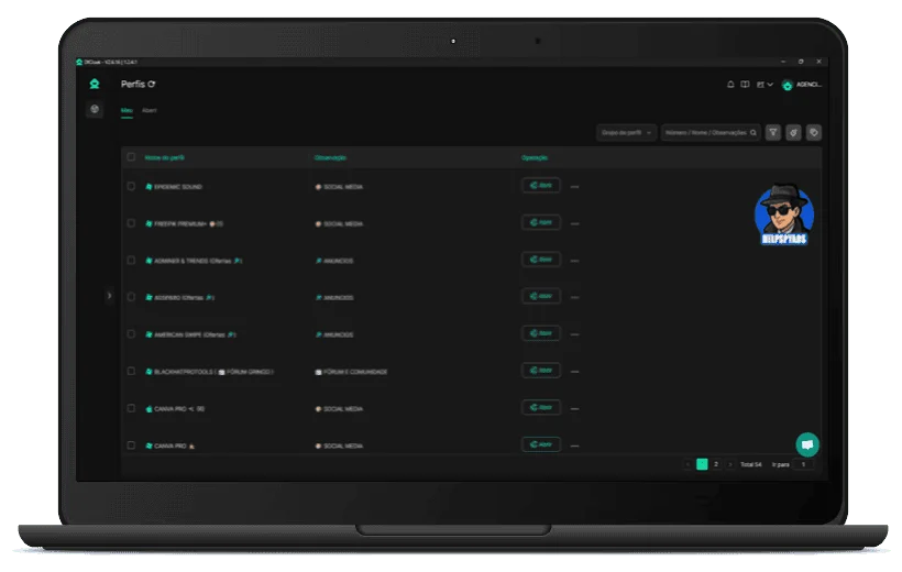 HelpSpyAds - Rateio de Ferramentas Premium de IA